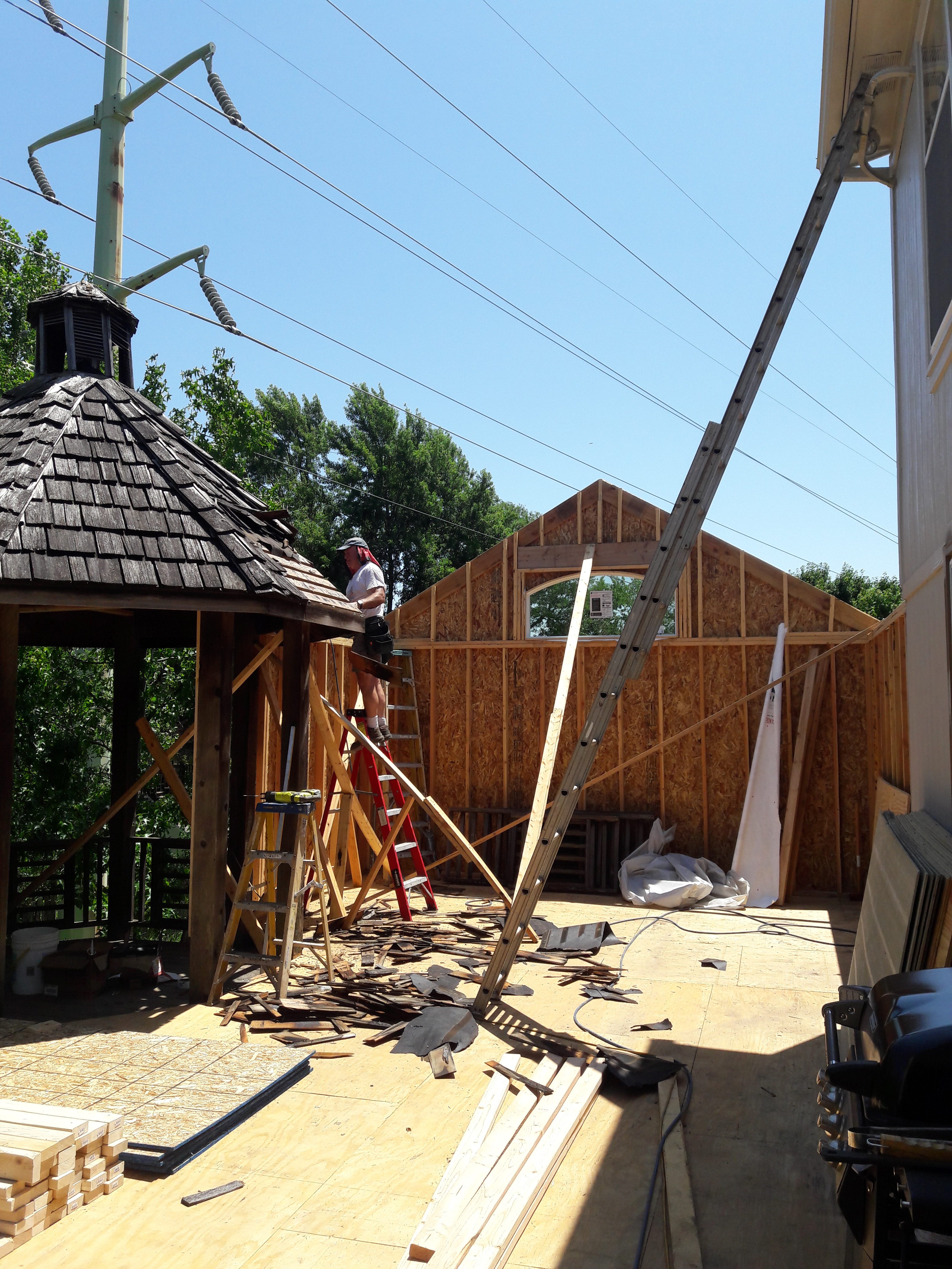 Tying Into the Gazebo